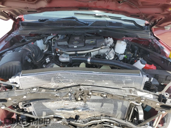 2024 Ram 2500 Big Horn с VIN 3C6UR5DL5RG357067, выставлен на аукционе Copart как лот 57088775 с пробегом 2 276 миль миль и Списание • Salvage title. История ставок и продаж доступна на DreamBid. Изображение 11.