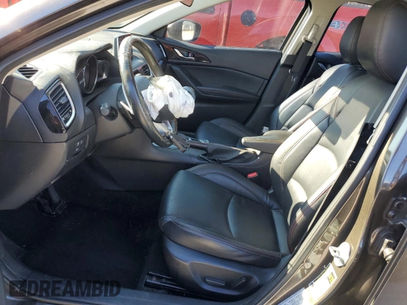 2015 Mazda 3 S Touring with VIN JM1BM1V36F1219697, listed as a Copart auction lot 87500465 with 152,030 mi miles and Salvage Title. Bid and sale history available at DreamBid. Image 7.