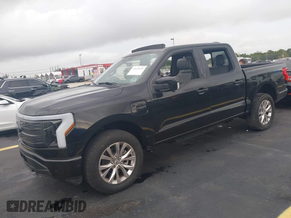2023 Ford F-150 Lightning Pro with VIN 1FT6W1EV3PWG08587, listed as a IAAI auction lot 42418036 with Not provided miles and . Bid and sale history available at DreamBid. Image 16.