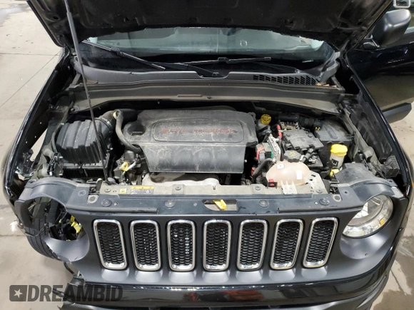 2017 Jeep Renegade Sport with VIN ZACCJBAB3HPG38609, listed as a Copart auction lot 51799745 with 75,549 mi miles and Salvage Title. Bid and sale history available at carsss.com. Image 13.