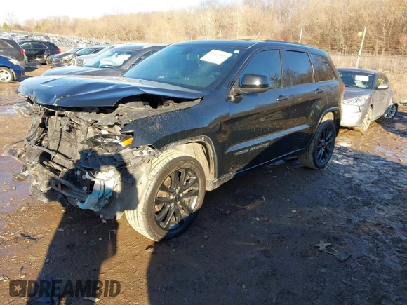 2019 Jeep Grand Cherokee Laredo E with VIN 1C4RJFAG0KC546365, listed as a IAAI auction lot 41664891 with 160,640 mi miles. Bid and sale history available at carsss.com. Image 2.
