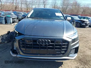2021 Audi Q8 Premium Plus with VIN WA1EVAF16MD026866, listed as a IAAI auction lot 41555574 with 34,270 mi miles and . Bid and sale history available at DreamBid. Image 12.