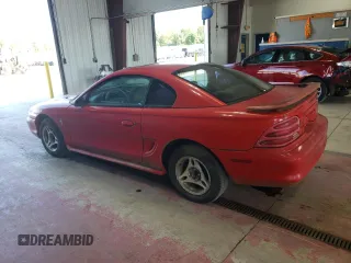1995 Ford Mustang with VIN 1FALP4041SF254079, listed as a Copart auction lot 82995564 with 164,668 mi miles and Non Repairable. Bid and sale history available at carsss.com. Image 2.