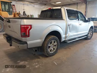 2017 Ford F-150 XL with VIN 1FTEW1EF9HFC07955, listed as a IAAI auction lot 41848255 with 196,125 mi miles. Bid and sale history available at carsss.com. Image 4.