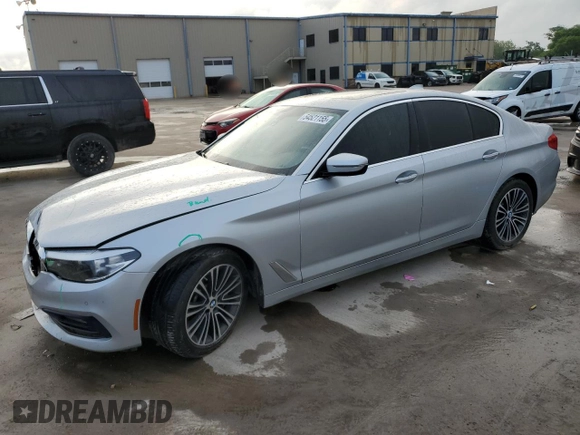 2017 BMW 5 Series 530i z VIN WBAJA5C36HG456248, wystawiony jako Copart lot #54521155 z przebiegiem 126 446 mil mil oraz Szkoda całkowita • Salvage title. Historia ofert i sprzedaży dostępna na DreamBid. Obrazek 1.