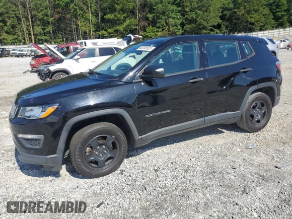 2018 Jeep Compass Sport z VIN 3C4NJCAB7JT204335, wystawiony jako Copart lot #63252625 z przebiegiem 182 978 mil mil oraz Czysty tytuł • Clean title. Historia ofert i sprzedaży dostępna na DreamBid. Obrazek 1.