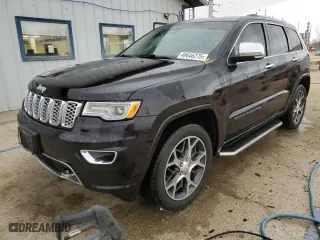 2019 Jeep Grand Cherokee Overland with VIN 1C4RJFCG4KC678476, listed as a Copart auction lot 49646275 with 69,355 mi miles and Salvage Title. Bid and sale history available at carsss.com. Image 1.