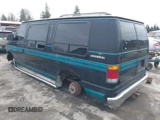1992 Ford Econoline Cargo with VIN 1FDEE14NXNHA02328, listed as a IAAI auction lot 41637970 with Not Provided miles and . Bid and sale history available at carsss.com. Image 3.
