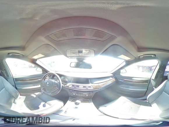 2013 BMW 7 Series 740Li with VIN WBAYE4C5XDD136800, listed as a Copart auction lot 51966905 with Not provided miles and Salvage title. Bid and sale history available at DreamBid. Image 13.