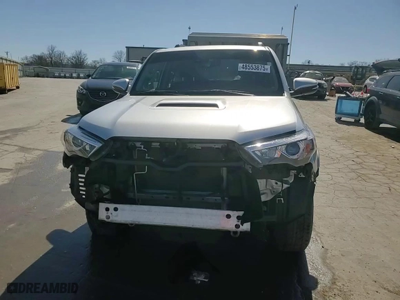 2022 Toyota 4Runner TRD Off Road Premium with VIN JTERU5JR7N6008778, listed as a Copart auction lot 48553875 with 44,159 mi miles and Salvage Title. Bid and sale history available at carsss.com. Image 15.