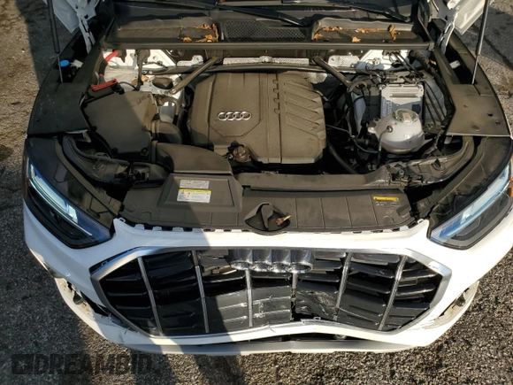 2022 Audi Q5 Premium with VIN WA1ABAFY5N2091340, listed as a Copart auction lot 81813484 with 29,658 mi miles and Salvage title. Bid and sale history available at DreamBid. Image 12.