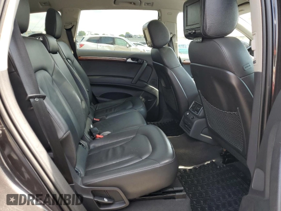 2014 Audi Q7 Premium Plus z VIN WA1LGAFE9ED017293, wystawiony jako Copart lot #58902235 z przebiegiem Nie podano mil oraz Szkoda całkowita • Salvage title. Historia ofert i sprzedaży dostępna na DreamBid. Obrazek 11.