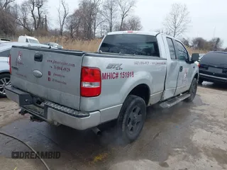 2006 Ford F-150 STX with VIN 1FTRX14W26NB47956, listed as a IAAI auction lot 41781752 with 111,126 mi miles. Bid and sale history available at carsss.com. Image 4.