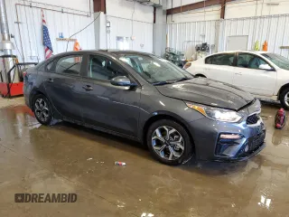 2021 Kia Forte LXS with VIN 3KPF24ADXME288622, listed as a Copart auction lot 46652045 with 12,392 mi miles and Salvage Title. Bid and sale history available at carsss.com. Image 4.