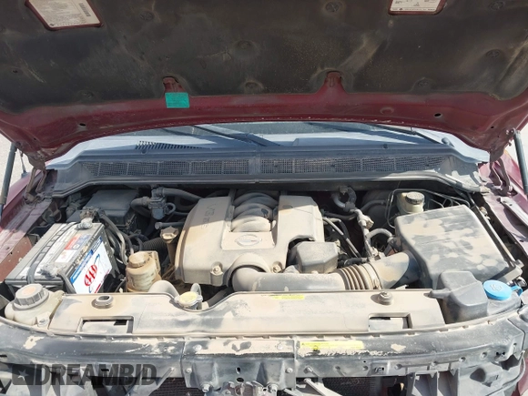 2005 Nissan Titan SE with VIN 1N6AA07A95N514937, listed as a IAAI auction lot 42045809 with 165,556 mi miles. Bid and sale history available at carsss.com. Image 10.