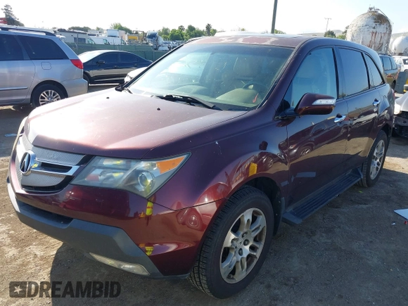 2007 Acura MDX Technology with VIN 2HNYD28407H516837, listed as a IAAI auction lot 42141237 with 214,940 mi miles and . Bid and sale history available at DreamBid. Image 2.