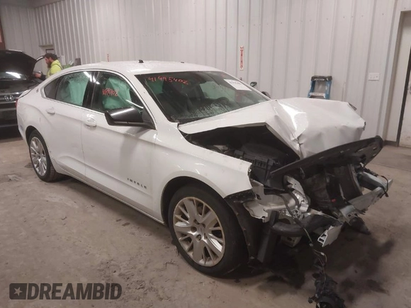 2016 Chevrolet Impala LS with VIN 2G11X5SA7G9171260, listed as a IAAI auction lot 41995402 with 140,482 mi miles and . Bid and sale history available at DreamBid. Image 1.
