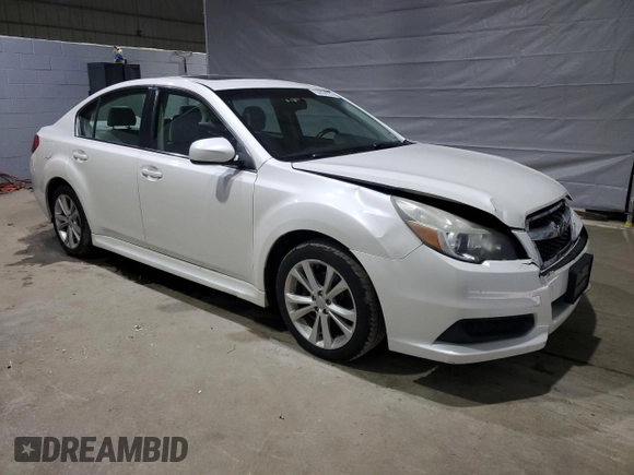 2013 Subaru Legacy Premium with VIN 4S3BMBG60D3027576, listed as a Copart auction lot 50894235 with 138,251 mi miles and Salvage Title. Bid and sale history available at DreamBid. Image 4.