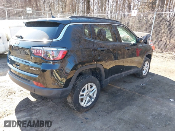 2021 Jeep Compass Freedom with VIN 3C4NJDAB0MT556781, listed as a IAAI auction lot 41601405 with 42,783 mi miles and . Bid and sale history available at carsss.com. Image 4.