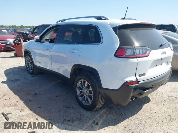 2021 Jeep Cherokee Latitude Lux with VIN 1C4PJLMX3MD176673, listed as a IAAI auction lot 41989569 with 64,156 mi miles and . Bid and sale history available at DreamBid. Image 3.