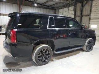 2018 Chevrolet Tahoe LS with VIN 1GNSKAKC4JR321530, listed as a Copart auction lot 43057985 with 104,553 mi miles and Salvage Title. Bid and sale history available at carsss.com. Image 3.