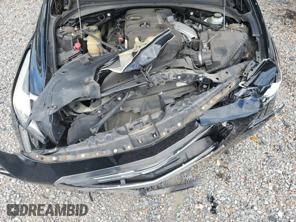2015 Cadillac CTS RWD with VIN 1G6AP5SX7F0142090, listed as a Copart auction lot 50448055 with 74,245 mi miles and Salvage title. Bid and sale history available at DreamBid. Image 12.