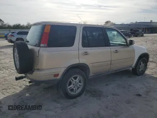 2000 Honda CR-V SE with VIN JHLRD1877YS023586, listed as a Copart auction lot 42929835 with 195,015 mi miles and Salvage Title. Bid and sale history available at carsss.com. Image 3.