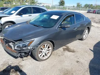 2009 Nissan Maxima 3.5 S with VIN 1N4AA51E29C808229, listed as a IAAI auction lot 41222092 with 150,622 mi miles. Bid and sale history available at carsss.com. Image 18.