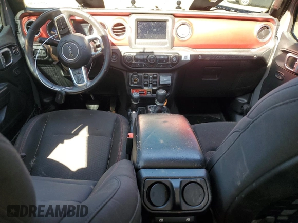2019 Jeep Wrangler Unlimited Rubicon с VIN 1C4HJXFN9KW507281, выставлен на аукционе Copart как лот 52290005 с пробегом Не указан миль и Списание • Salvage title. История ставок и продаж доступна на DreamBid. Изображение 8.