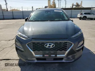 2020 Hyundai Kona Ultimate with VIN KM8K53A59LU485852, listed as a Copart auction lot 52358055 with 53,777 mi miles and Salvage Title. Bid and sale history available at carsss.com. Image 5.