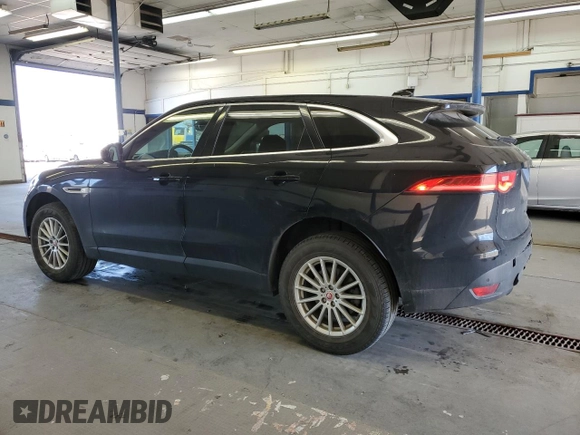 2019 Jaguar F-Pace 25t with VIN SADCS2FX3KA390570, listed as a Copart auction lot 51058754 with 68,323 mi miles and Salvage title. Bid and sale history available at DreamBid. Image 2.
