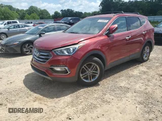 2017 Hyundai Santa Fe 2.4L with VIN 5XYZU3LB4HG389029, listed as a Copart auction lot 61102815 with 113,433 mi miles and Clean title. Bid and sale history available at DreamBid. Image 1.