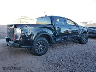 2021 Ford Ranger XL with VIN 1FTER4FH2MLD18092, listed as a Copart auction lot 47142185 with 40,203 mi miles and Salvage Title. Bid and sale history available at carsss.com. Image 3.