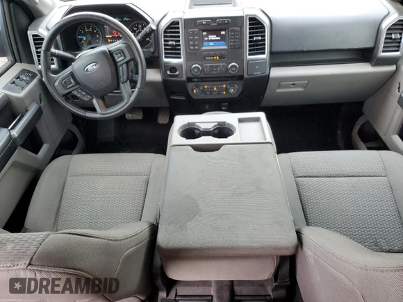 2016 Ford F-150 XL with VIN 1FTEW1CPXGKF97157, listed as a Copart auction lot 57844475 with 105,324 mi miles and Salvage title. Bid and sale history available at DreamBid. Image 8.