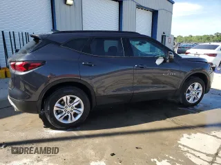 2022 Chevrolet Blazer LT with VIN 3GNKBCR45NS215410, listed as a Copart auction lot 57513545 with 19,542 mi miles and Salvage title. Bid and sale history available at DreamBid. Image 3.