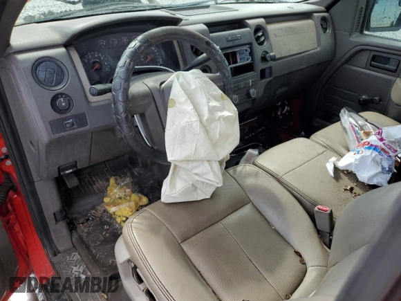 2009 Ford F-150 XL with VIN 1FTRF12WX9KC15223, listed as a Copart auction lot 56730825 with Not provided miles and Salvage title. Bid and sale history available at DreamBid. Image 8.