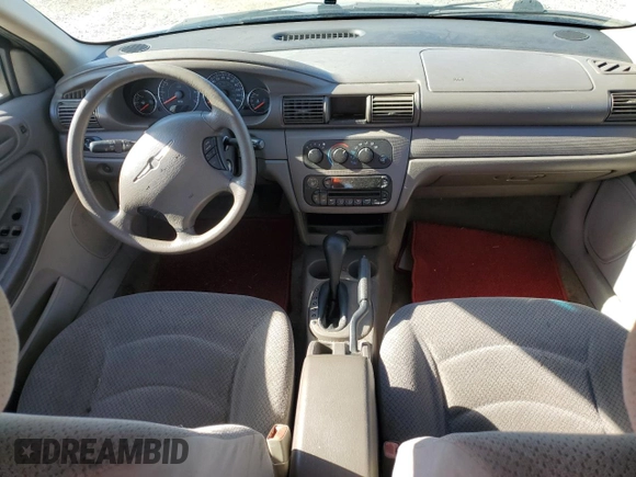 2005 Chrysler Sebring with VIN 1C3EL46X95N598855, listed as a Copart auction lot 43482905 with 210,250 mi miles and Salvage title. Bid and sale history available at DreamBid. Image 8.