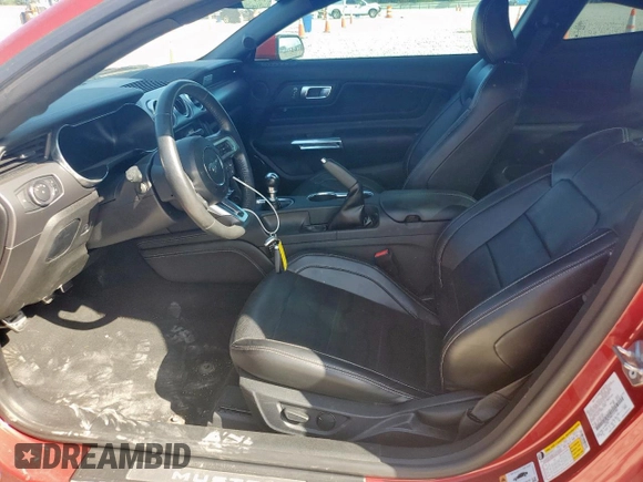 2021 Ford Mustang GT with VIN 1FA6P8CF8M5147380, listed as a Copart auction lot 60081655 with Not provided miles and Salvage title. Bid and sale history available at DreamBid. Image 7.