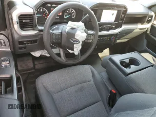 2023 Ford F-150 XL with VIN 1FTMF1C50PKD98385, listed as a Copart auction lot 46917365 with 18,315 mi miles and Salvage Title. Bid and sale history available at carsss.com. Image 8.