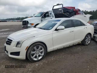 2013 Cadillac ATS Luxury z VIN 1G6AB5SA1D0166487, wystawiony jako Copart lot #53989315 z przebiegiem 84 496 mil mil oraz Szkody całkowita. Historia ofert i sprzedaży dostępna na DreamBid. Obrazek 1.