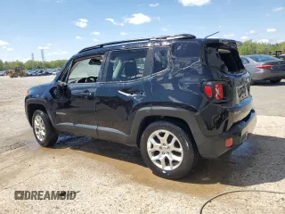 2017 Jeep Renegade Altitude with VIN ZACCJBBB3HPF80404, listed as a Copart auction lot 52114865 with 155,068 mi miles and Salvage title. Bid and sale history available at DreamBid. Image 2.