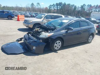 2011 Toyota Prius I with VIN JTDKN3DUXB0302715, listed as a IAAI auction lot 41886764 with 194,703 mi miles. Bid and sale history available at carsss.com. Image 18.