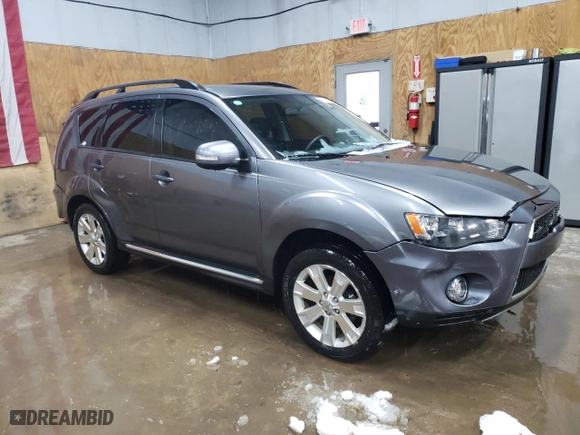 2012 Mitsubishi Outlander SE with VIN JA4AS3AW2CU019806, listed as a Copart auction lot 48173685 with 129,765 mi miles and Clean Title. Bid and sale history available at carsss.com. Image 4.