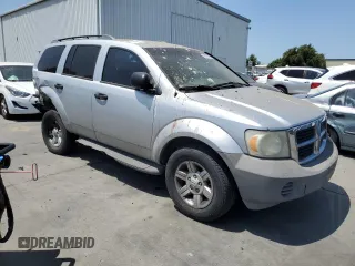 2007 Dodge Durango SXT with VIN 1D8HD38P07F556960, listed as a Copart auction lot 58940095 with 163,180 mi miles and Salvage title. Bid and sale history available at DreamBid. Image 4.