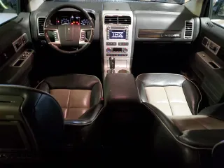 2008 Lincoln MKX with VIN 2LMDU88C98BJ12745, listed as a Copart auction lot 50381385 with 124,532 mi miles and Salvage Title. Bid and sale history available at carsss.com. Image 8.