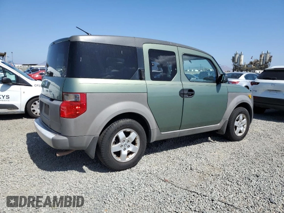 2004 Honda Element EX with VIN 5J6YH28684L022875, listed as a Copart auction lot 56908245 with 246,526 mi miles and Salvage title. Bid and sale history available at DreamBid. Image 3.