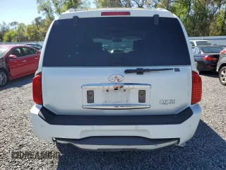 2007 Infiniti QX56 with VIN 5N3AA08AX7N802022, listed as a Copart auction lot 48762465 with 0 mi miles and Salvage Title. Bid and sale history available at carsss.com. Image 6.