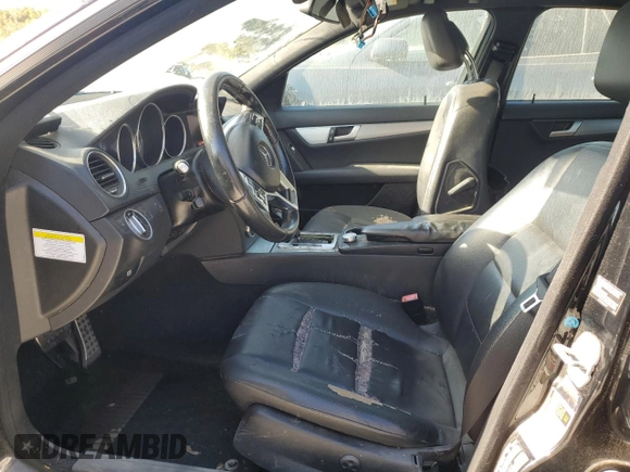 2014 Mercedes-Benz C-Class C 300 Sport with VIN WDDGF8AB5EA893642, listed as a Copart auction lot 71646584 with 0 mi miles and Salvage Title. Bid and sale history available at carsss.com. Image 7.