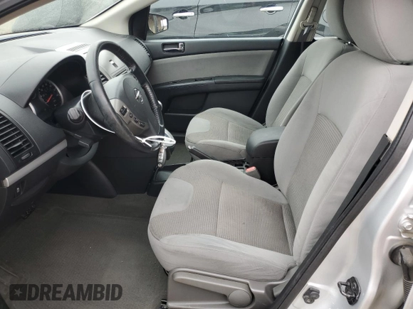 2012 Nissan Sentra S with VIN 3N1AB6AP8CL694489, listed as a Copart auction lot 47964645 with 179,399 mi miles and Salvage Title. Bid and sale history available at DreamBid. Image 7.