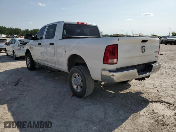 2012 Ram 2500 ST z VIN 3C6UD5CL8CG235889, wystawiony jako Copart lot #58773955 z przebiegiem 187 522 mil mil oraz Szkoda całkowita • Salvage title. Historia ofert i sprzedaży dostępna na DreamBid. Obrazek 2.